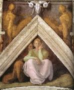 Ancestors of Christ: figures Michelangelo Buonarroti